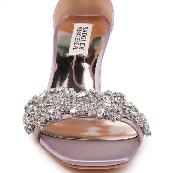 Badgley Mischka Alison Block Heel Sandal - Picture 3 of 14